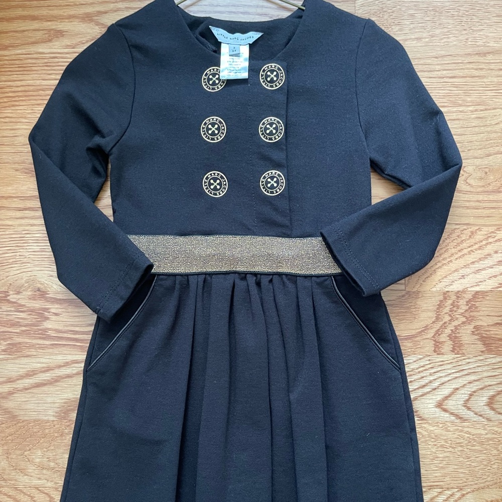 Mac Jacobs Toddler Black Dress T3 -